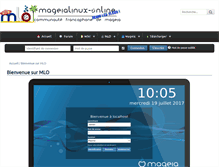 Tablet Screenshot of mageialinux-online.org